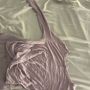 Women's Mauve Sleepwear Top
